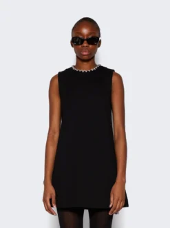 Area Crystal Heart Back Dress Black -Artemides shop 0000D07184 2509 03 1