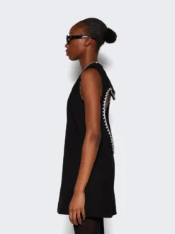 Area Crystal Heart Back Dress Black -Artemides shop 0000D07184 2509 04 1