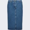 Magda Butrym Pencil Skirt Blue
