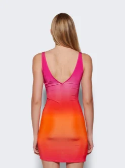 Summer Solstice Dress Hot Pink Gradient -Artemides shop 114105 1009 45260 05 1