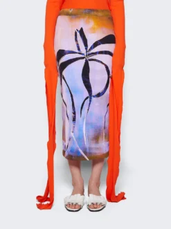 Ribbed Midi Skirt Multicolor -Artemides shop 115107 6016 2524 03 1