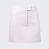 COURREGES Vinyl Mini Skirt Light Pink