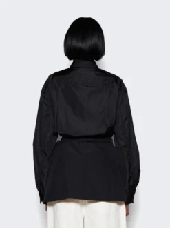 Belted Shirt Blazer Black 9 Belted Shirt Blazer Black -Artemides shop 1WC1242516 2509 05 1