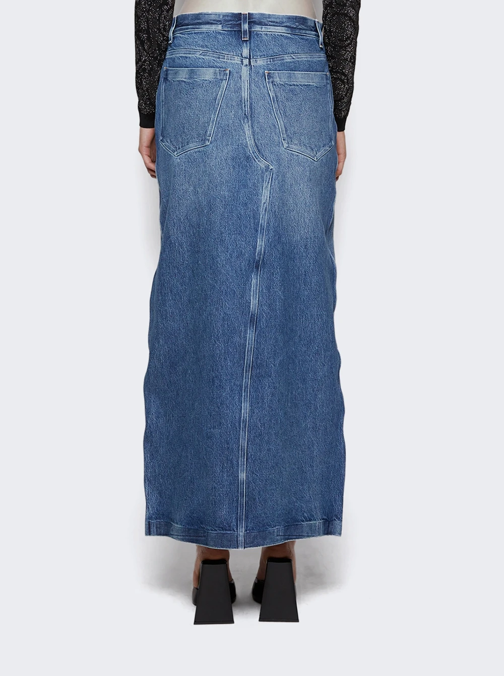 Long Crossover Skirt Vintage Medium 5 Long Crossover Skirt Vintage Medium - Image 5