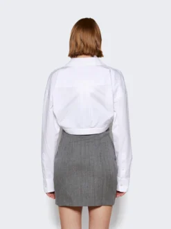 Tailored Minidress With Bolero Shirt Black And Grey -Artemides shop 1WC4236606 05 1