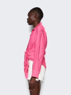 Jacquemus La Chemise Bahia Shirt Pink -Artemides shop 213SH002 1020 3355 04 1