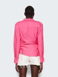 Jacquemus La Chemise Bahia Shirt Pink -Artemides shop 213SH002 1020 3355 05 1