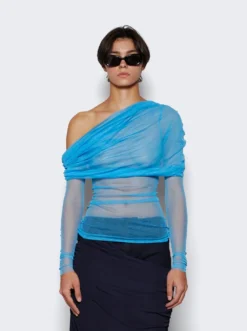 Veiled Top Dolphin Blue 7 Veiled Top Dolphin Blue -Artemides shop 22041008 48109 03 1