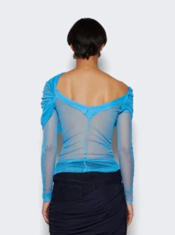 Veiled Top Dolphin Blue 9 Veiled Top Dolphin Blue -Artemides shop 22041008 48109 05 1