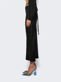 Loophole Tie Skirt Black -Artemides shop 22044039 2509 04 1
