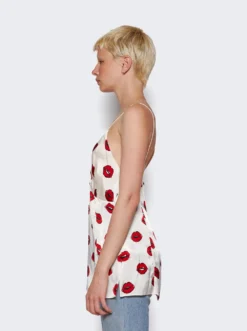 Grisella Top Cream And Red -Artemides shop 22924076 W4076 39509 04 1