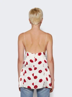 Grisella Top Cream And Red -Artemides shop 22924076 W4076 39509 05 1