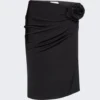 Magda Butrym Midi Skirt Black