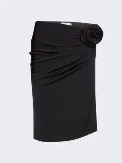 Magda Butrym Midi Skirt Black