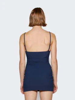 Pierced Orbit Mini Dress Navy -Artemides shop 23017014 29546 05 1