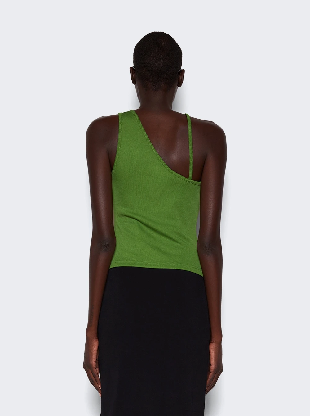 Folia Float Buckle Asymmetric Tank Top Stem Green 5 Folia Float Buckle Asymmetric Tank Top Stem Green - Image 5