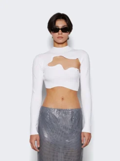 Salacia Cropped Top White -Artemides shop 23041207 2479 03 1