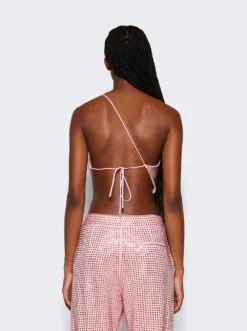 Area Crystal Embellished Star Top Candy Rose -Artemides shop 230HT07B184 47976 05 1