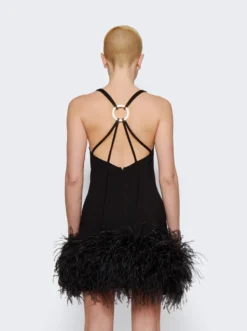 Fujiko Mini Dress Black -Artemides shop 231WCA188 2509 05