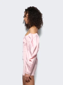 Jacquemus La Robe Taffeta Mini Dress Light Pink -Artemides shop 233DR062 1472 3193 04 1