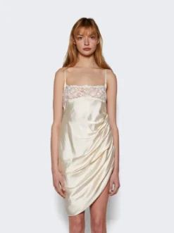 Jacquemus La Saudade Mini Dress Off-white 7 Jacquemus La Saudade Mini Dress Off-white -Artemides shop 233DR079 1495 Off White 03