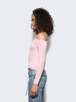 Jacquemus Le T-shirt Sierra Pink -Artemides shop 233JS165 2313 3355 04 1