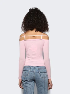Jacquemus Le T-shirt Sierra Pink -Artemides shop 233JS165 2313 3355 05 1