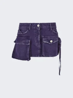 Fay Mini Skirt Purple