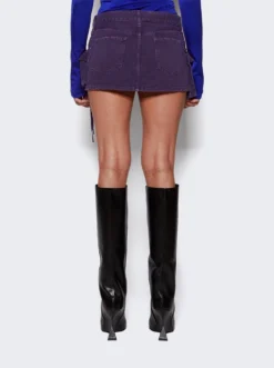 Fay Mini Skirt Purple -Artemides shop 236WCS136 D059 6576 05 1