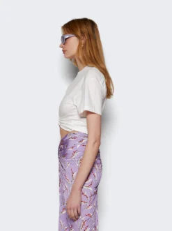 Ring Detailed Top Off White -Artemides shop 23AJTO539CO0485 4618 04 1