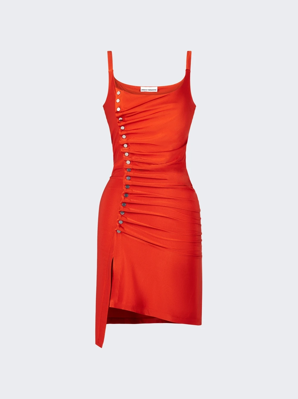 Gathered Mini Dress Paprika 1 Gathered Mini Dress Paprika