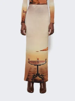 La Table Solaire Maxi Skirt -Artemides shop 23HJJU471VI0347 03 1