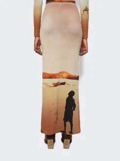 La Table Solaire Maxi Skirt -Artemides shop 23HJJU471VI0347 05 1