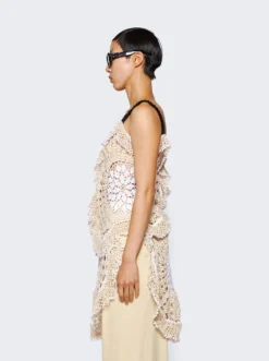 Trio Web Dress Natural White -Artemides shop 23WWD08 28702 04 1