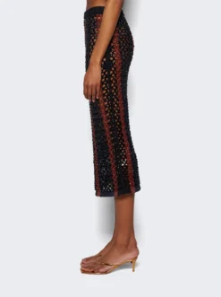 Spice Mini Skirt Navy -Artemides shop 23WWS01 2686 04 1