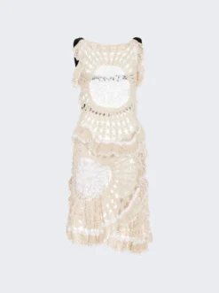 Trio Web Dress Natural White -Artemides shop 23wwd08 01