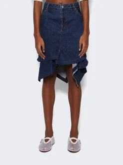Sacai Draped Skirt Blue 7 Sacai Draped Skirt Blue -Artemides shop 24 07138 Blue 03