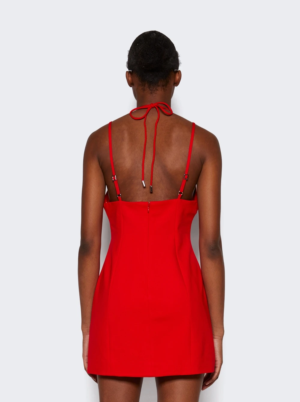 Area Star Cutout Mini Dress Scarlet 5 Area Star Cutout Mini Dress Scarlet - Image 5