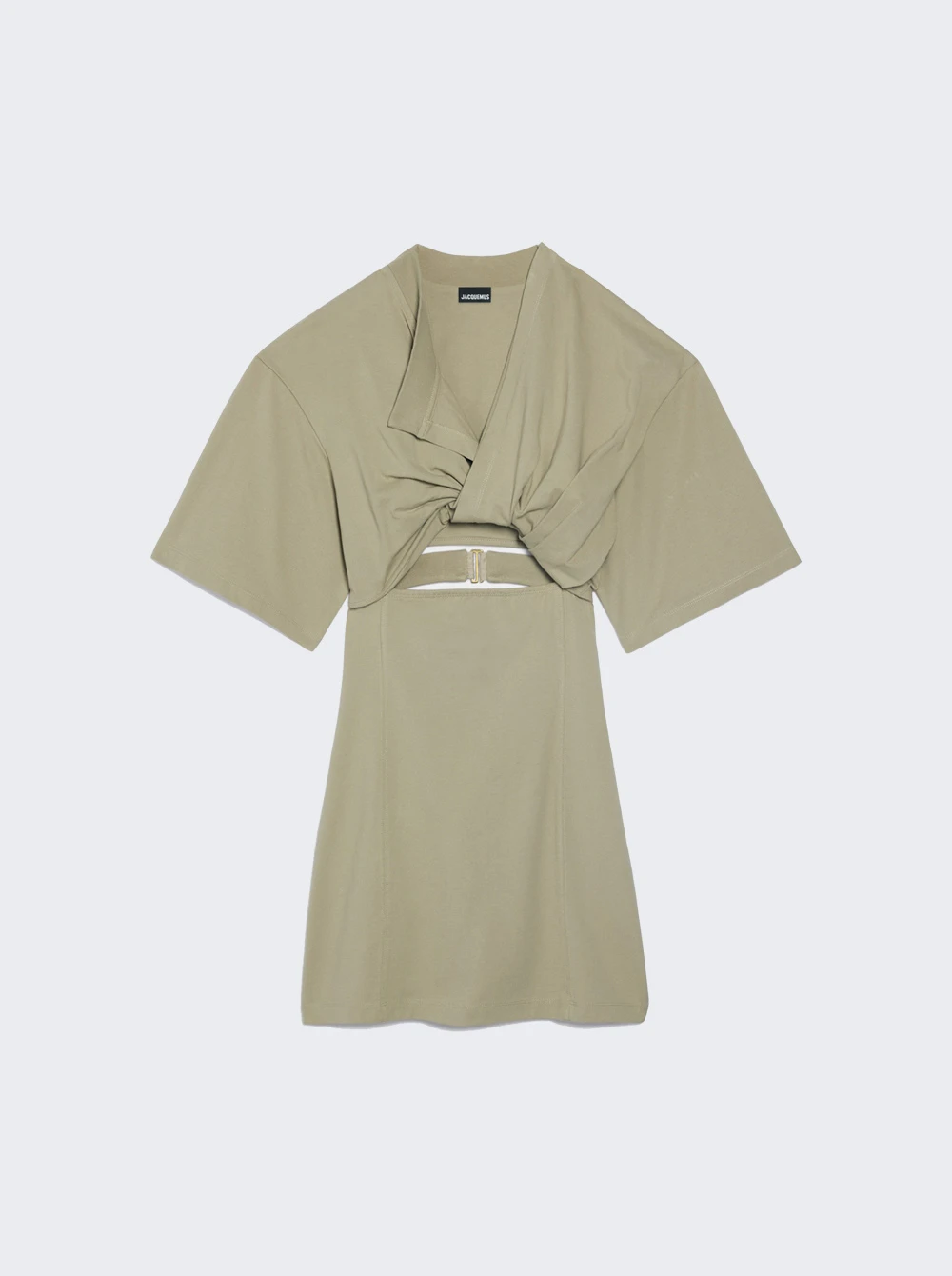 Jacquemus La Robe T-shirt Bahia Khaki 1 Jacquemus La Robe T-shirt Bahia Khaki