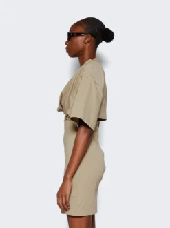 Jacquemus La Robe T-shirt Bahia Khaki 8 Jacquemus La Robe T-shirt Bahia Khaki -Artemides shop 241DR088 2003 29803 04 1