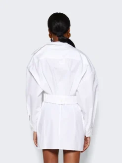Jacquemus La Mini Robe Chemise White -Artemides shop 241DR094 1520 2479 05 1