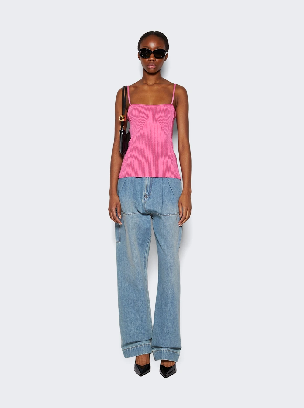 Jacquemus Le Haut Sierra Top Neon Pink 2 Jacquemus Le Haut Sierra Top Neon Pink - Image 2