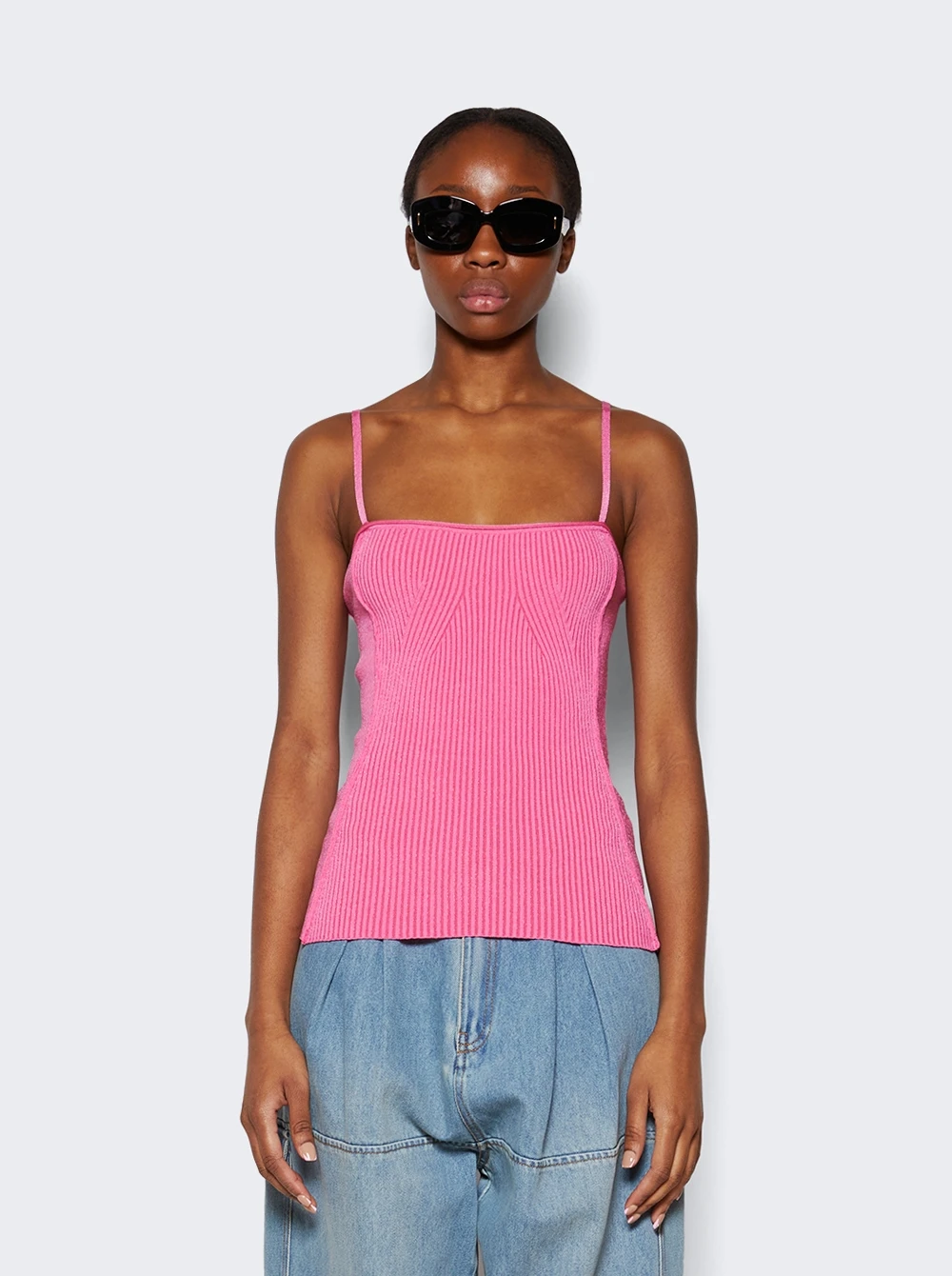 Jacquemus Le Haut Sierra Top Neon Pink 3 Jacquemus Le Haut Sierra Top Neon Pink - Image 3