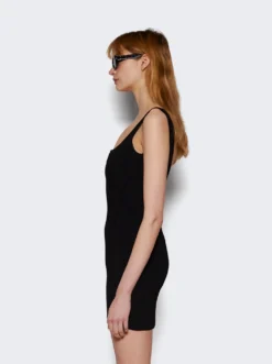 Jacquemus La Mini Robe Sierra Dress Black -Artemides shop 241KN355 2355 black 04