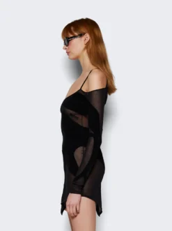 Mini Dress Black 8 Mini Dress Black -Artemides shop 241WCA284 KC067 2509 04 1