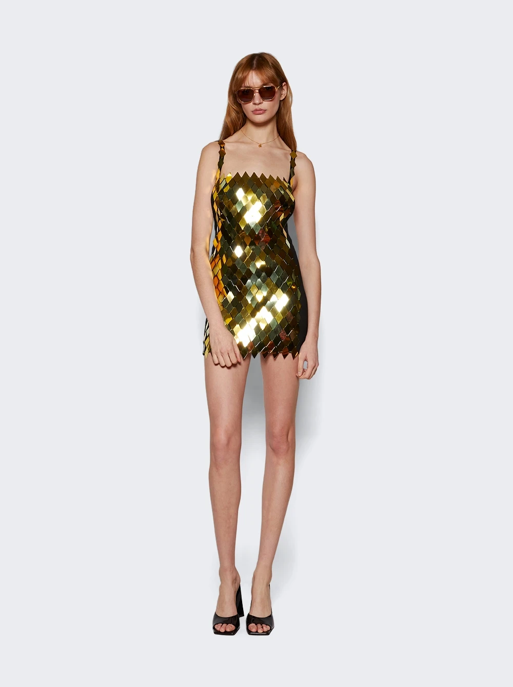 Rue Mini Dress Gold 2 Rue Mini Dress Gold - Image 2