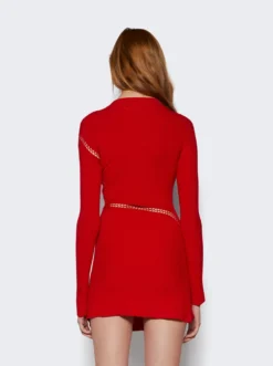 Mini Dress Red -Artemides shop 242WCA283 KV001 2638 05 1