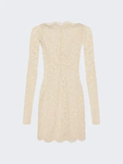 Mini Lace Dress Ivory
