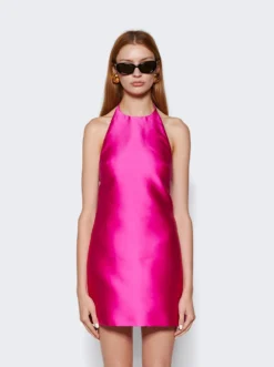 Valentino Techno Mini Dress Pink -Artemides shop 3B3VA4R56D1 3355 03 1