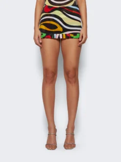 Mesh Tank Top Black And Pink -Artemides shop 3EJP12 3E788 27561 03 1